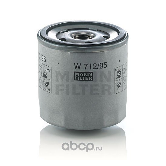 Фильтр масляный MANN-FILTER W 712/95