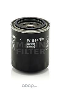 Фильтр масляный (толстый) MANN MANN-FILTER W 814/80