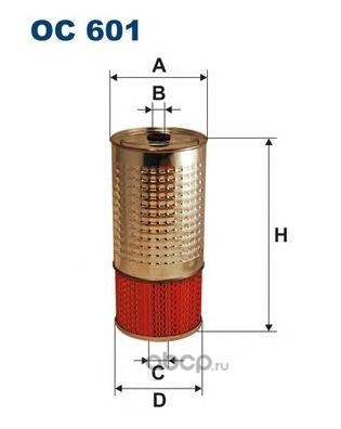 Фильтр масляный MB M617 FILTRON OC601