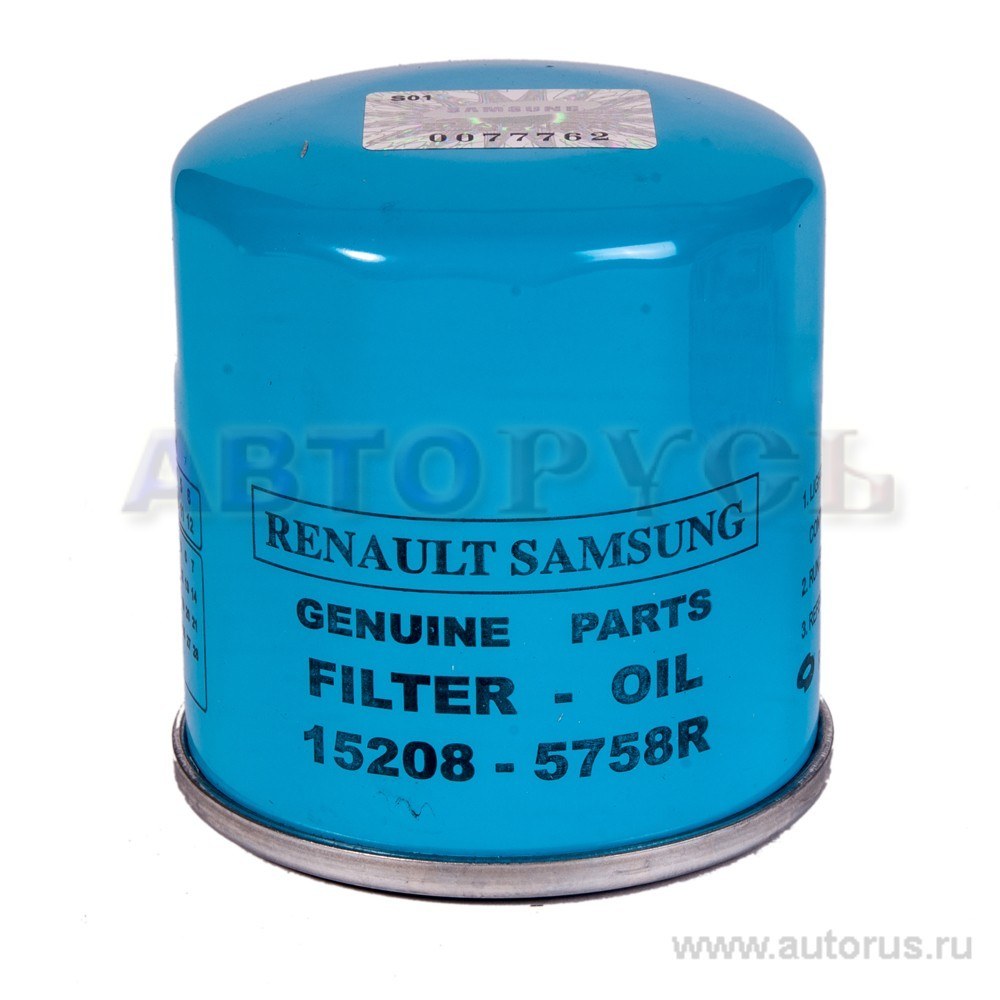 Фильтр масляный для MAZ NIS SUB KIA HYU FOR INFINITI G35 RENAULT 1520 857 58R