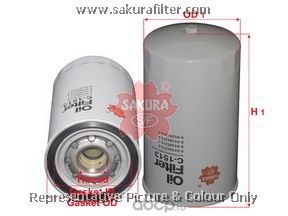 Фильтр масляный HITACHI/ISUZU/HINO SAKURA C1513