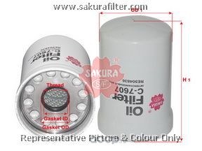 Фильтр масляный SAKURA C7607