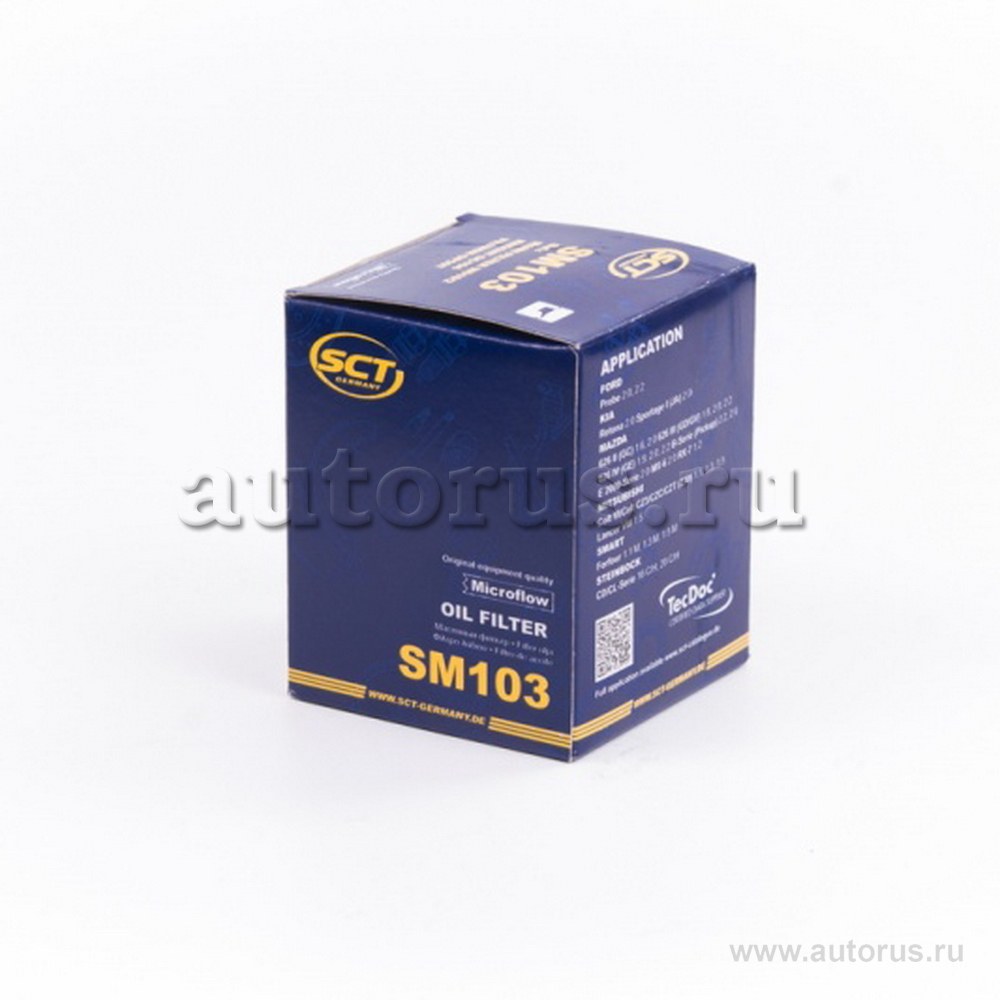 Фильтр масляный HYUNDAI/KIA SCT SM103