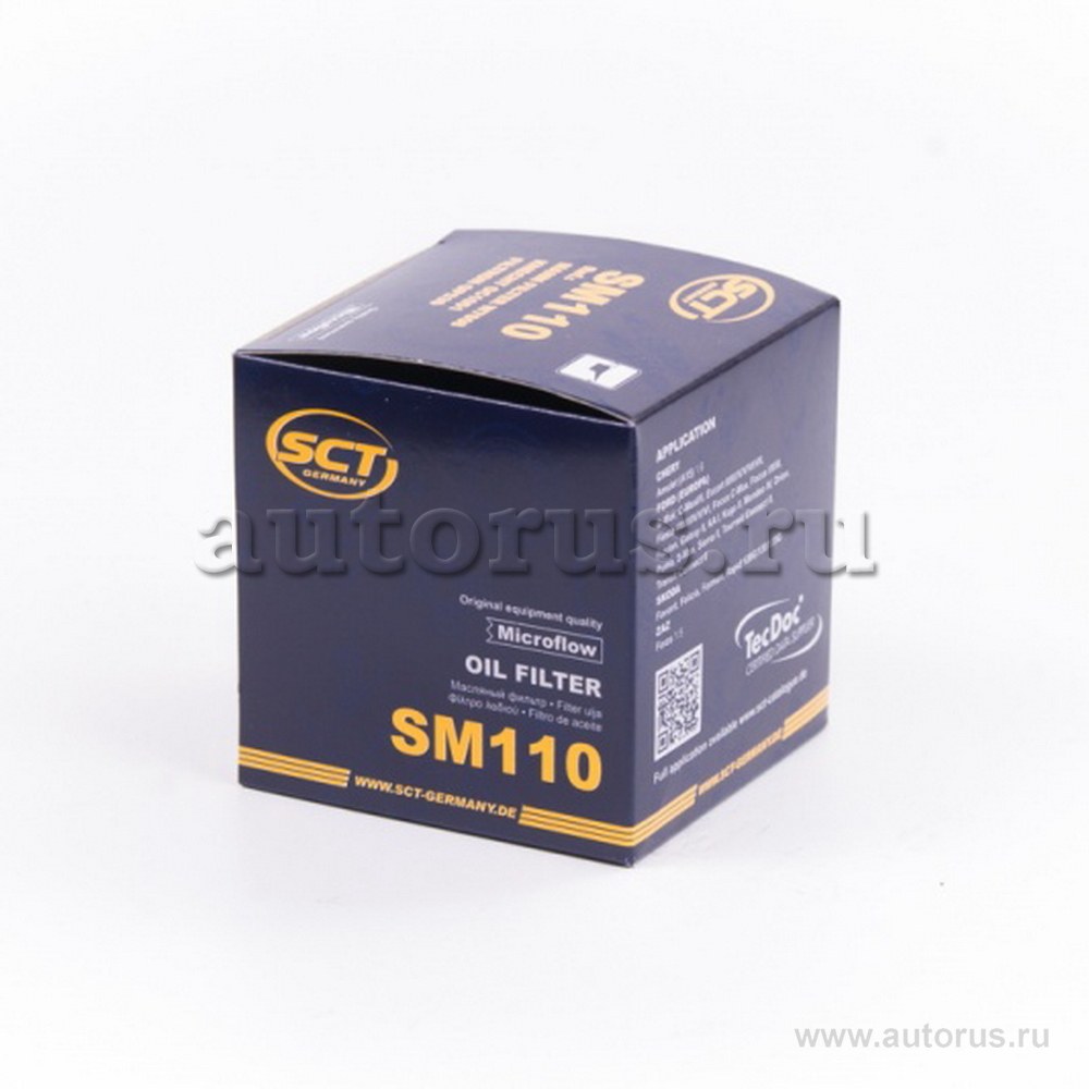 Фильтр масляный FORD Focus II SCT SM110