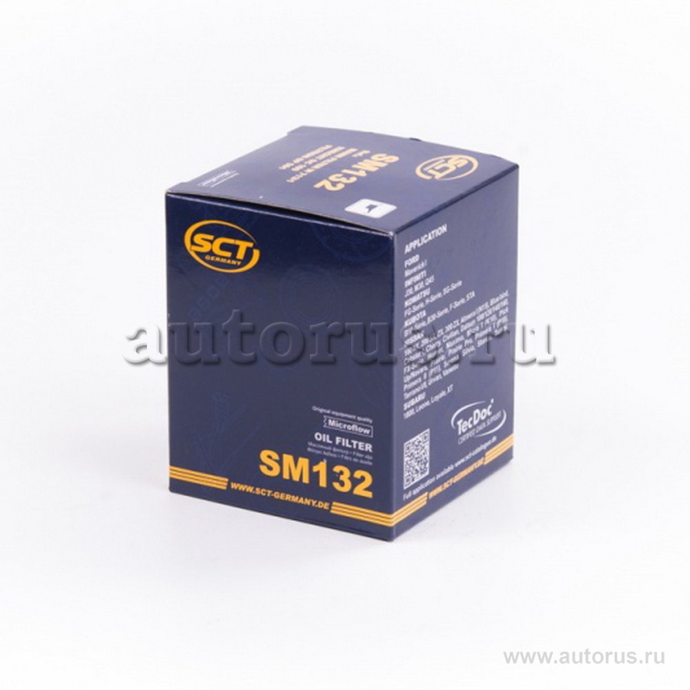 Фильтр масляный NISSAN Almera N16 SCT SM132