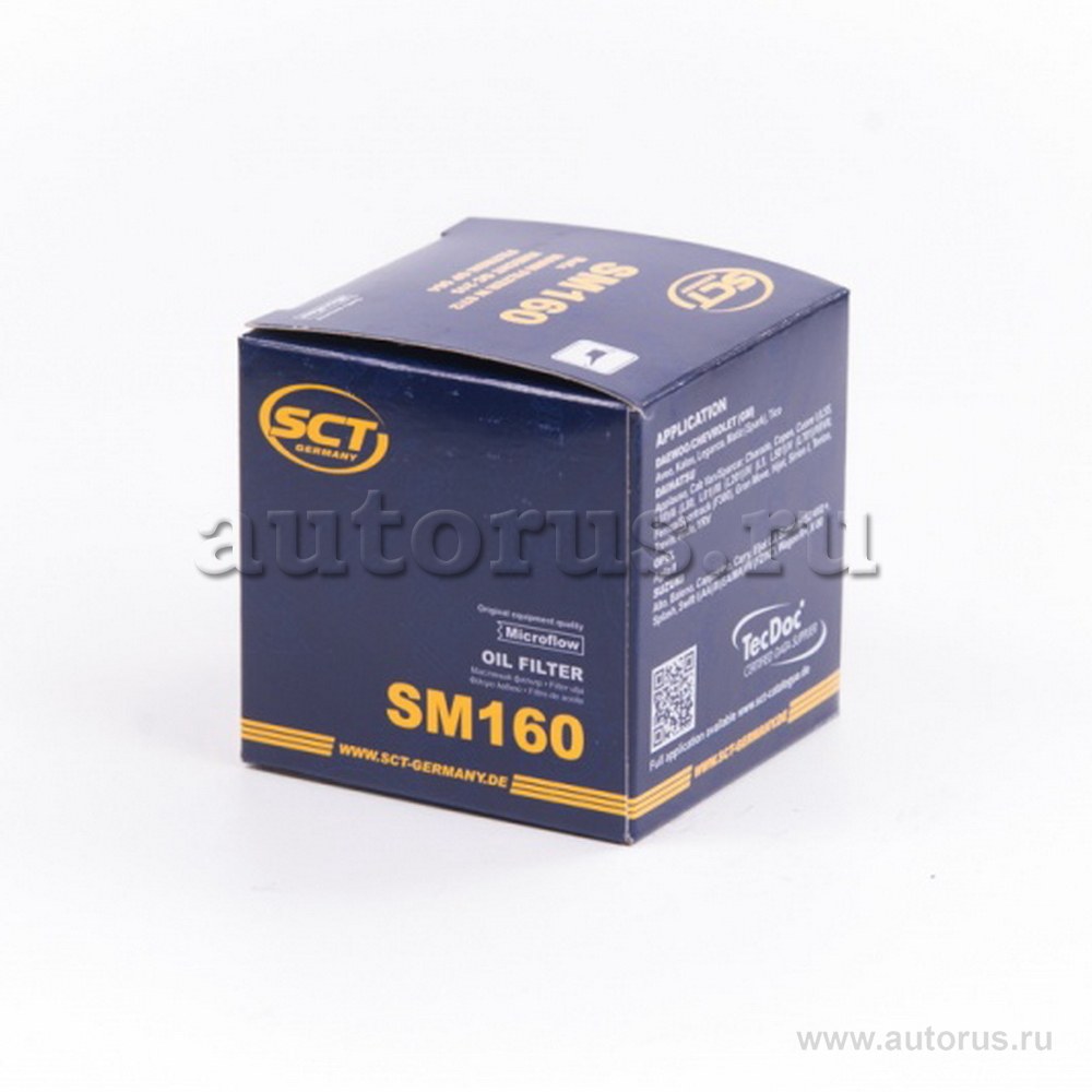 Фильтр масляный GM Matiz/Aveo SCT SM160