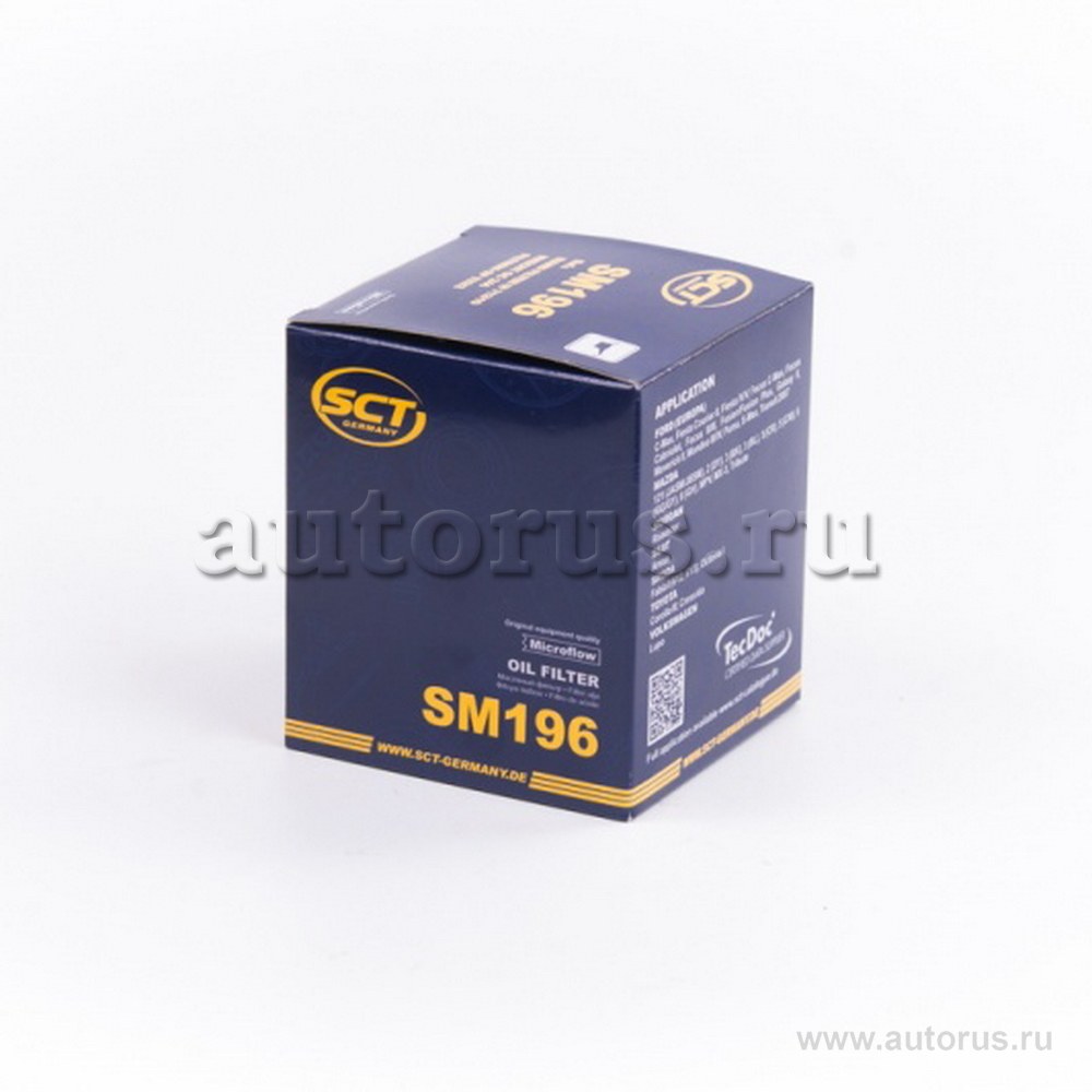 Фильтр масляный FORD Mondeo III SCT SM196