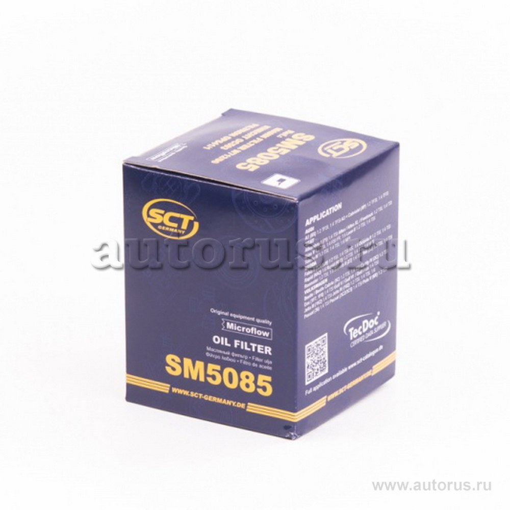Фильтр масляный SKODA Rapid/VW Polo Sedan SCT SM5085