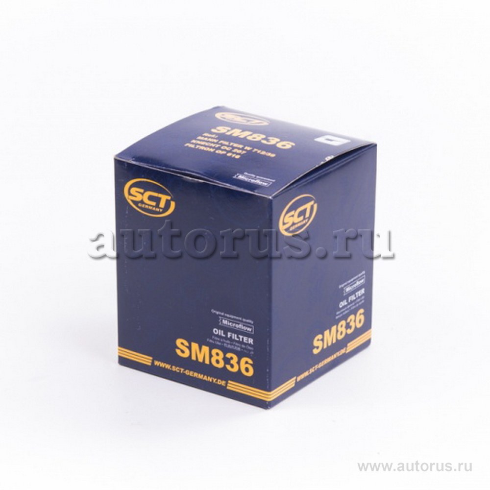 Фильтр масляный SKODA Fabia / VW Golf IV SCT SM836