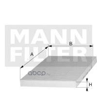 Фильтр салонный MANN MANN-FILTER CU 3569