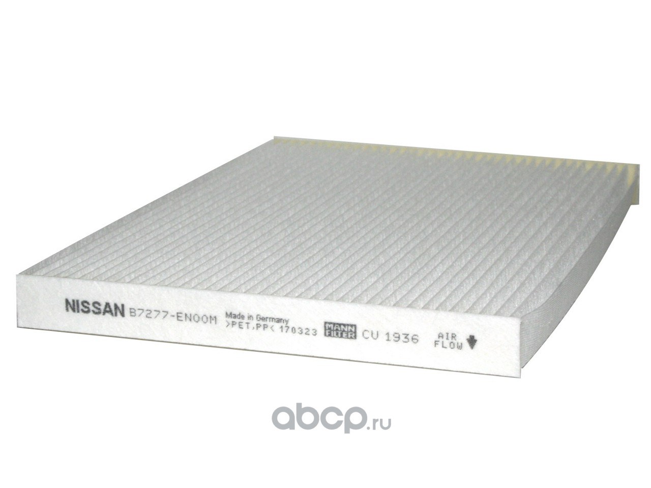 Фильтр салонный NISSAN Qashqai 06-09 / X-Trail 07-09 B7277-EN00M