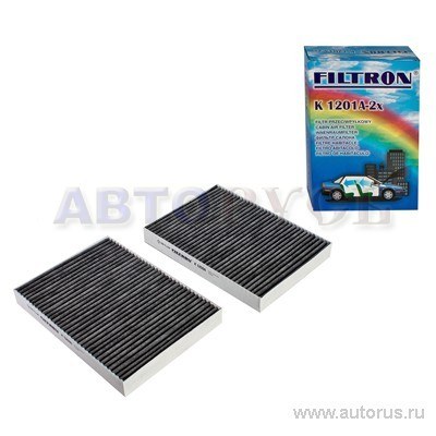 Фильтр салонный, угольный, 2шт FILTRON K1201A-2X