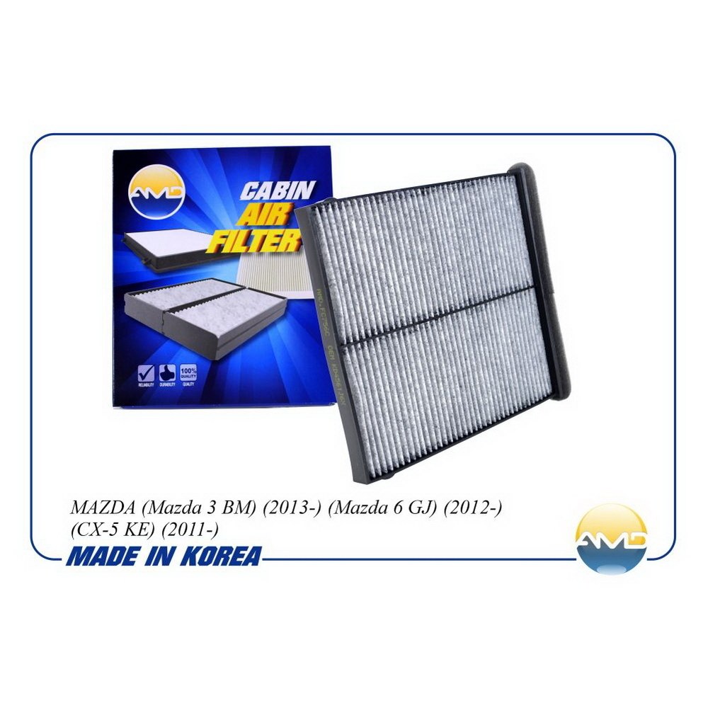 Фильтр салонный (угольный) AMD AMD.FC756C