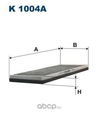 Фильтр салонный, угольный FILTRON K1004A