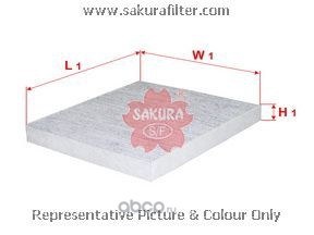 Фильтр салонный, угольный SAKURA CAC-66030