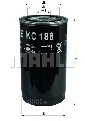 Фильтр топливный KAMAZ mot.Cummins KNECHT/MAHLE KC 188