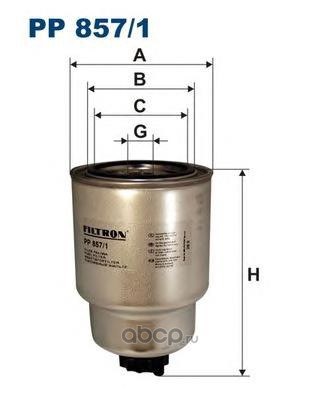 Фильтр топливный FILTRON PP857/1