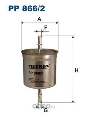 Фильтр топливный FILTRON PP866/2