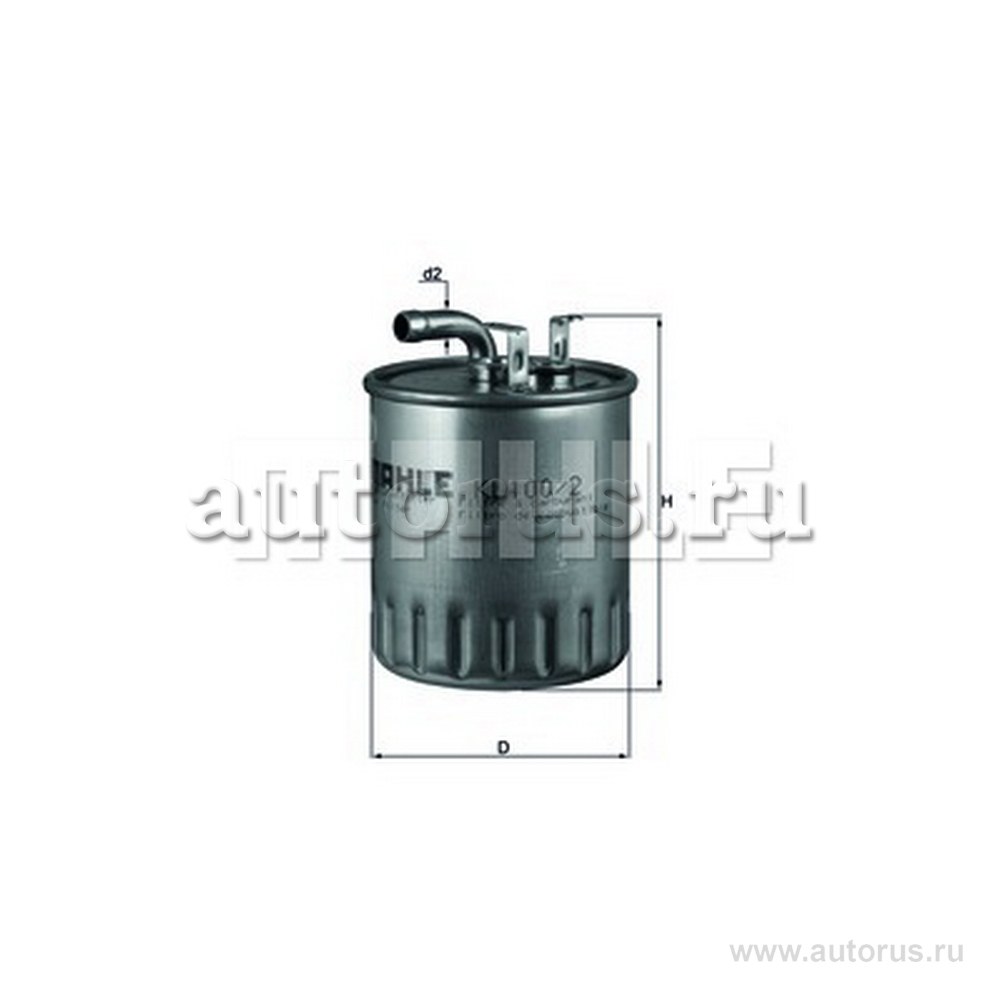 Фильтр топливный KNECHT/MAHLE KL100/2