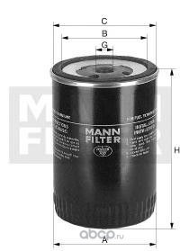 Фильтр топливный MANN-FILTER WK 950/3