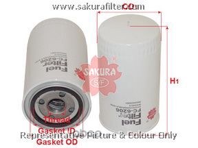 Фильтр топл. SAKURA FC6206