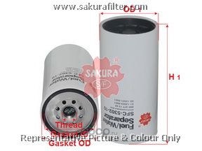 Фильтр топл. сепарат. SAKURA SFC530210