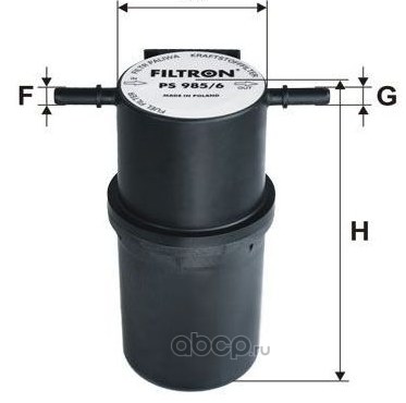 Фильтр топливный VW Crafter 30-50 2006- FILTRON PS985/6