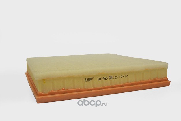 Фильтр воздушный для (с предочистителем) CHEVROLET Cruze, Orlando, OPEL BIG FILTER GB-965