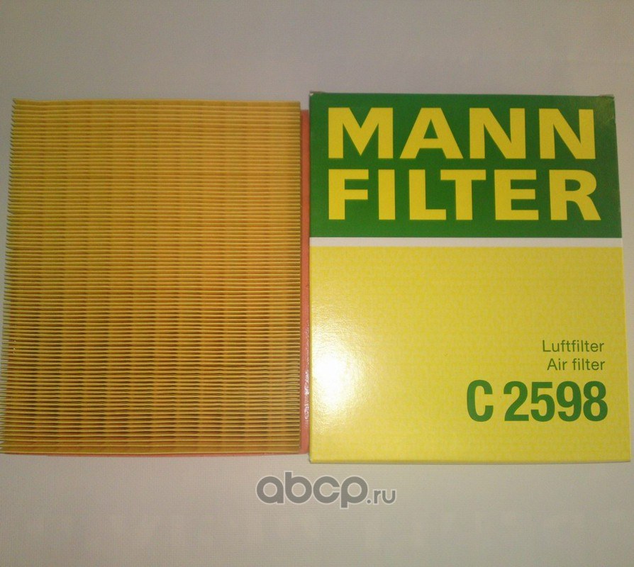 Фильтр воздушный MANN-FILTER C 2598