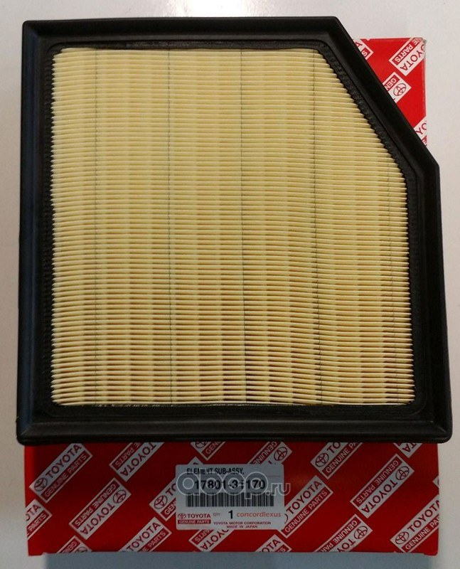 Фильтр воздушный TOYOTA 17801-31170