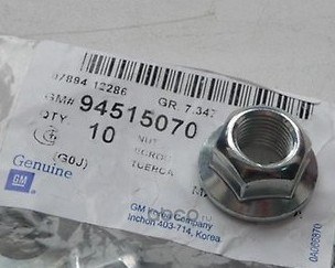 Гайка крепежная GM/OPEL /M8 GENERAL MOTORS 90575310