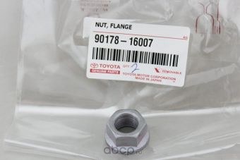 Гайка фланцевая TOYOTA 90178-16007