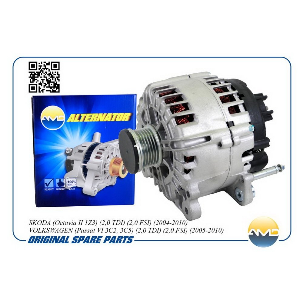 Генератор 06F903023FAMD.EL585 (140A) AMD