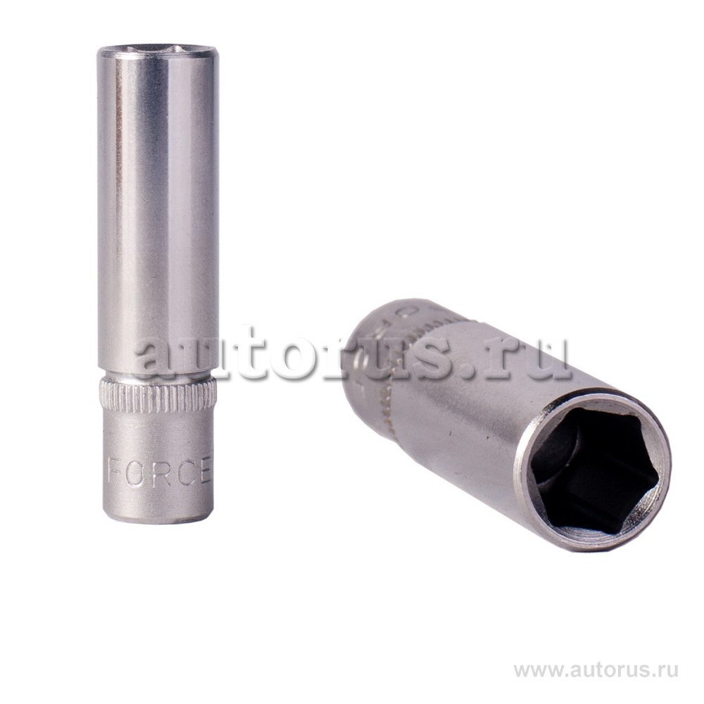 Головка 10 мм 6-гранная 1/4DR длинная FORCE 5255010