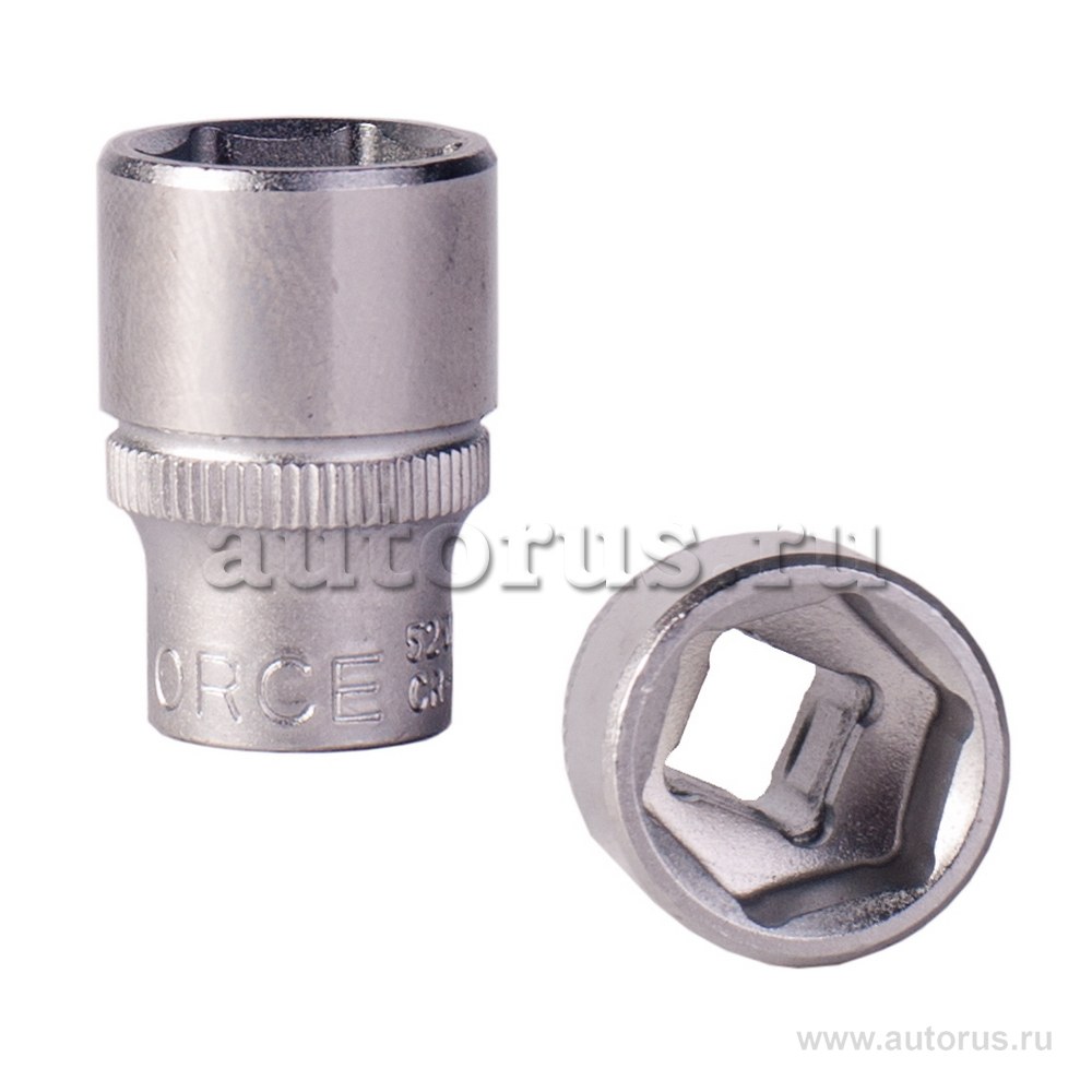 Головка 13 мм 6-гранная 1/4DR короткая FORCE 52513