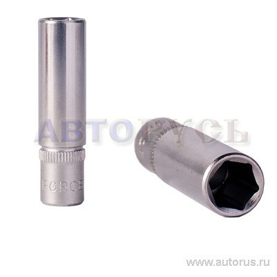 Головка 6 мм 6-гранная 1/4DR длинная FORCE 5255006