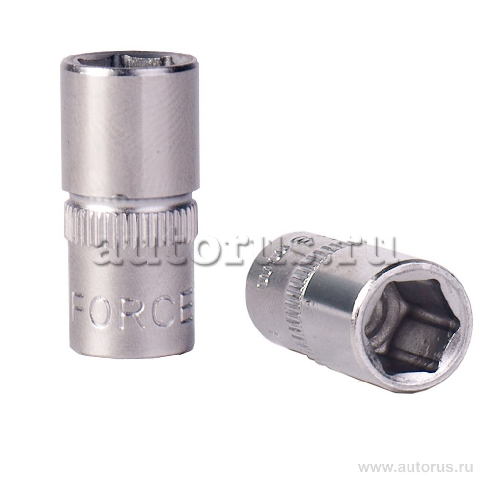 Головка 8 мм 6-гранная 1/4DR короткая FORCE 52508
