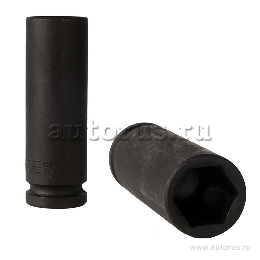 Головка ударная 17 мм 6-гранная 1/2DR длинная FORCE 4458517