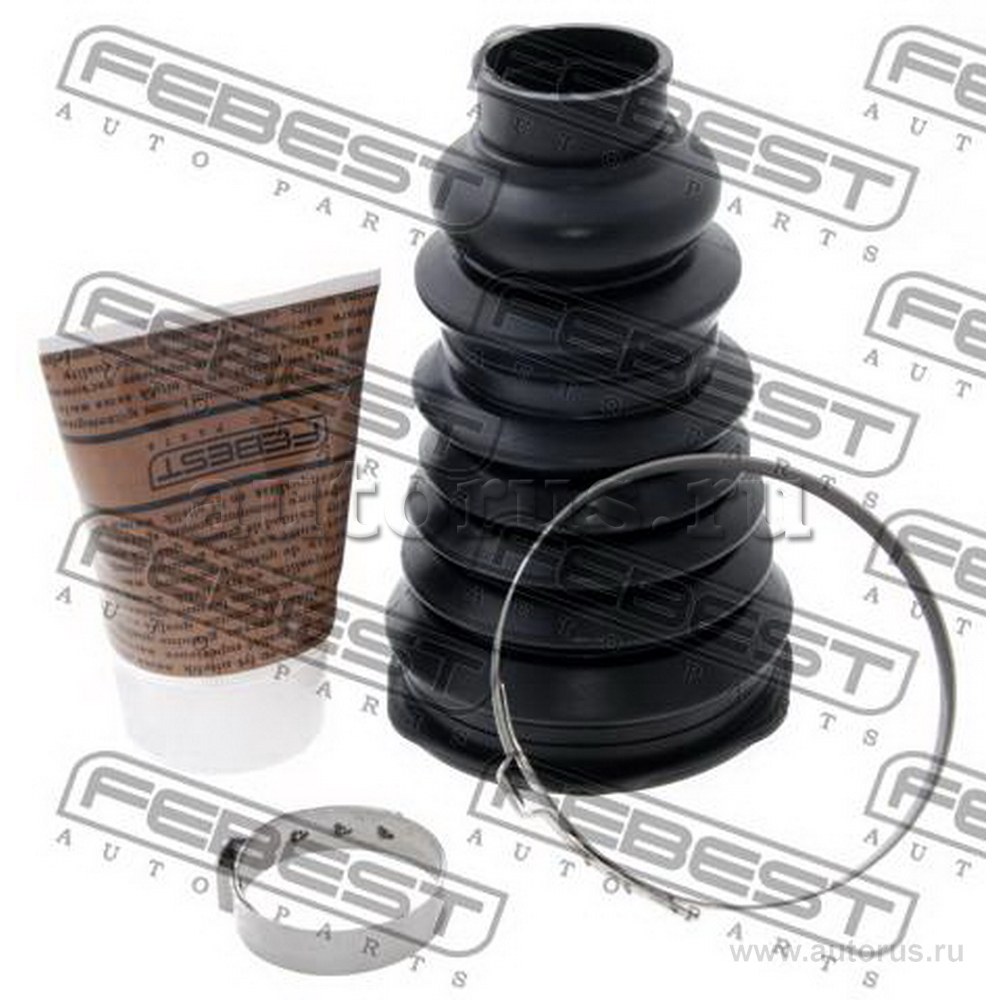 Пыльник ШРУС наружный комплект PVC 81x143x32 RENAULT Logan/LADA Largus /81X143X32 FEBEST 2417P-LOG