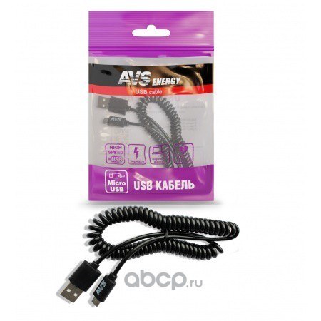 КАБЕЛЬ MICRO USB(2 м, ВИТОЙ) MR-32 AVS A78608S