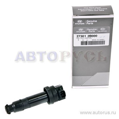Катушка зажигания (1Cyl) HYUNDAI i30/Elantra/KIA Ceed I mot.1,4/1,6L 16V HYUNDAI/KIA 27301-2B000