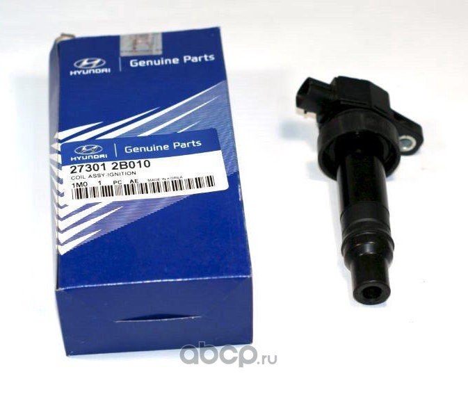 Катушка зажигания для HYUNDAI Solaris/KIA Rio III mot.1,4/1,6L HYUNDAI/KIA 27301-2B010
