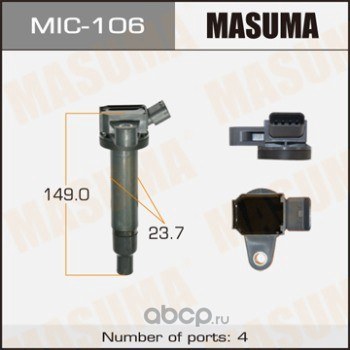 Катушка зажигания TOYOTA 4RUNNER MASUMA MIC-106