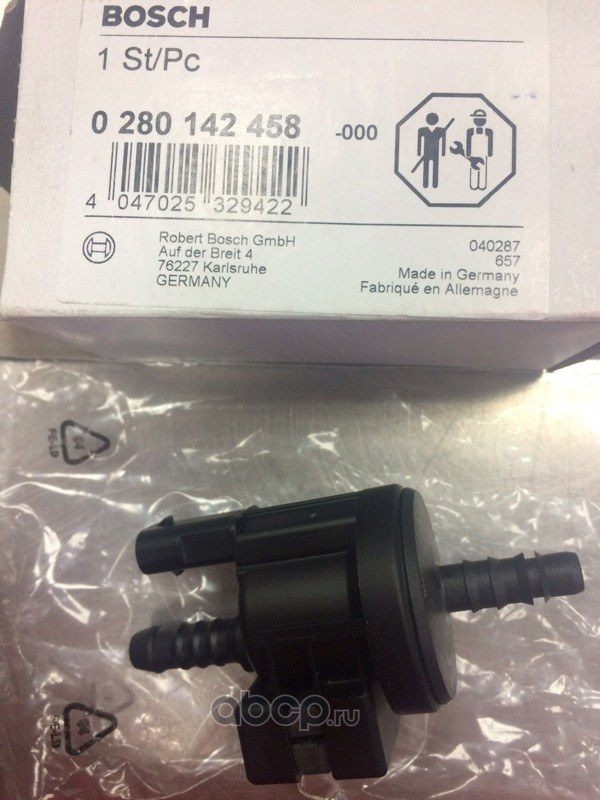 Клапан вентиляции бака BOSCH 0 280 142 458