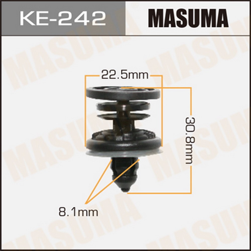 6Q0868243 клипса обшивки двери