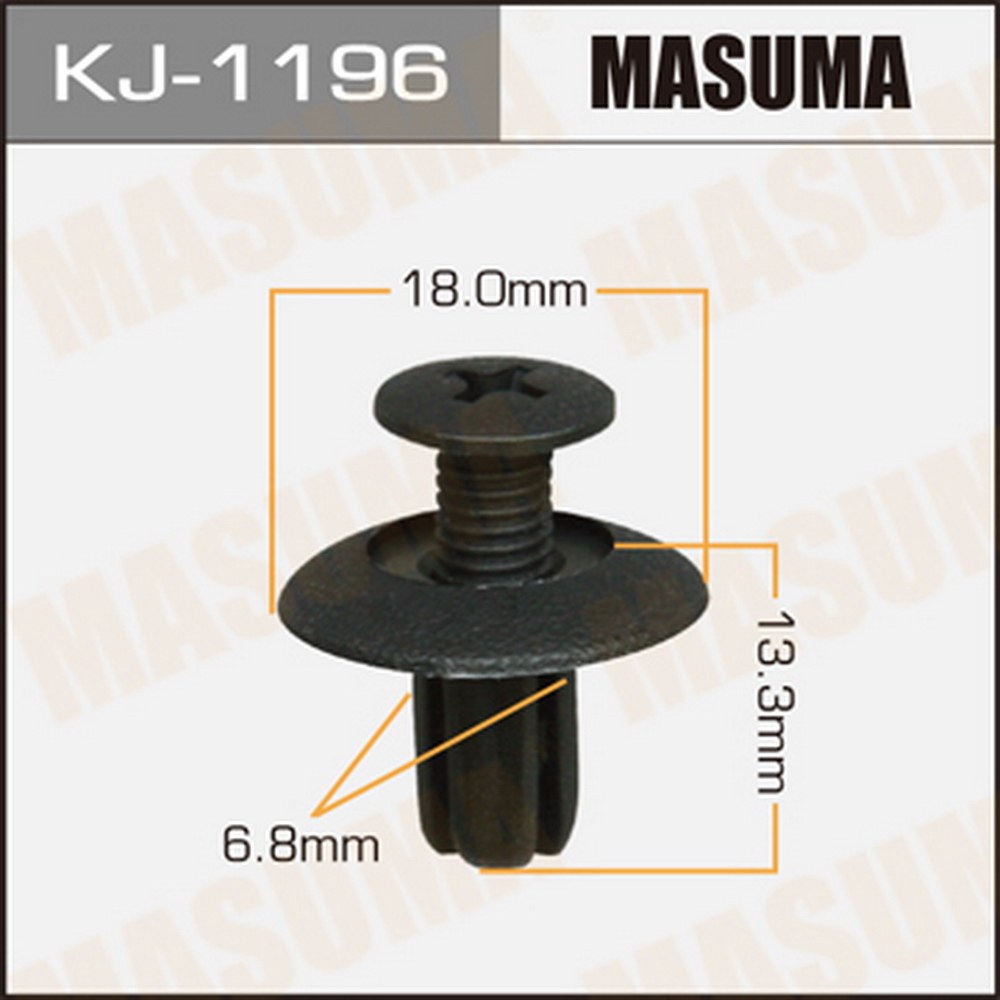 Клипса универс. LEXUS LS400 / TOYOTA Camry/Dyna/Vista 90> MASUMA KJ-1196
