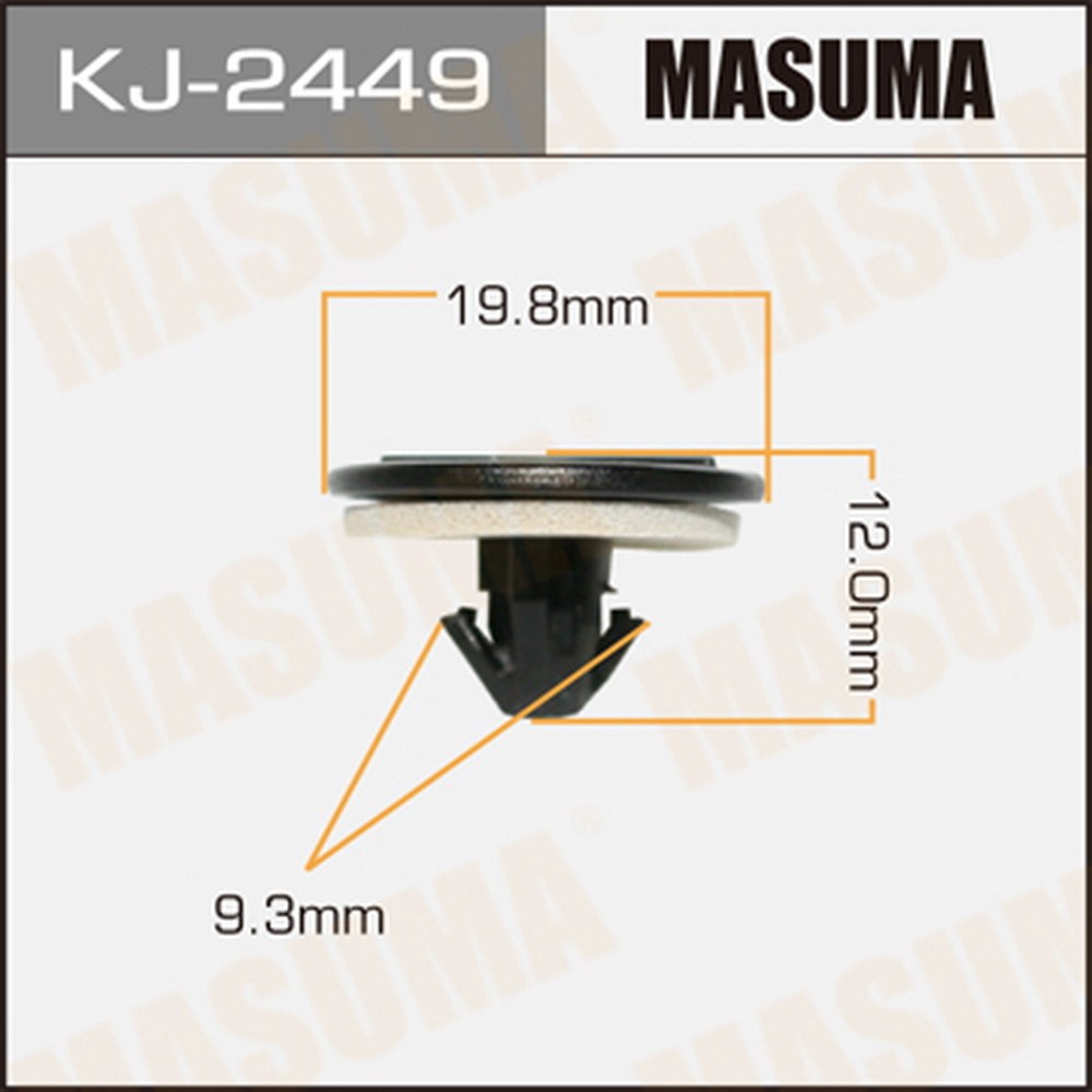 Клипса универс. KJ-2449 MASUMA