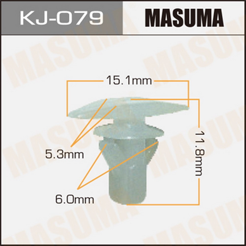 Клипса универс. MASUMA KJ-079