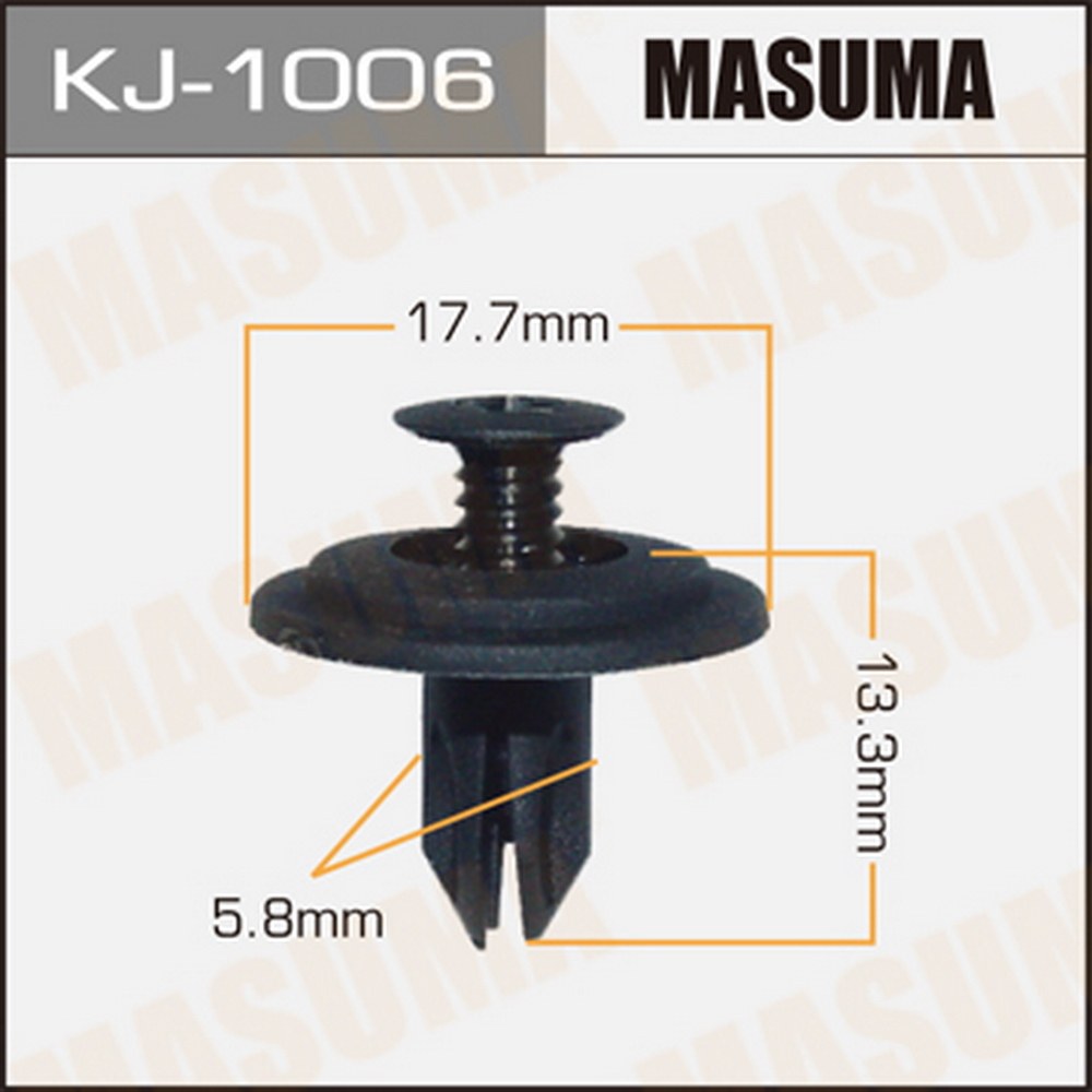 Клипса универс. MASUMA KJ-1006