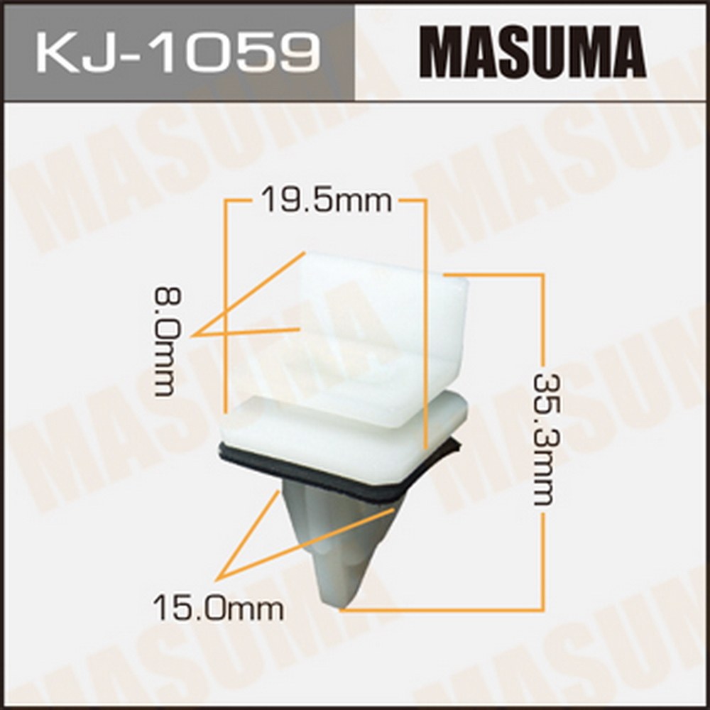 Клипса универс. MASUMA KJ-1059